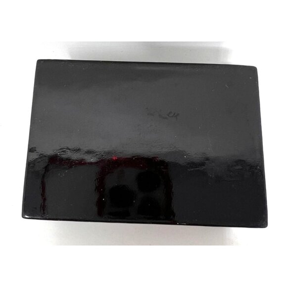 Vintage Russian Hand Painted Lacquer Trinket Box Troika Fairy Tale Red  2" x 3" - Picture 10 of 10